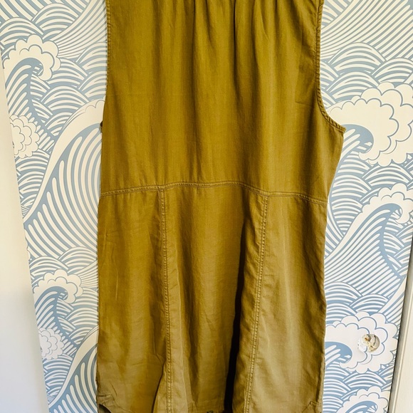 Pilcro for Anthropologie Olive Green Mini Dress - Picture 4 of 8